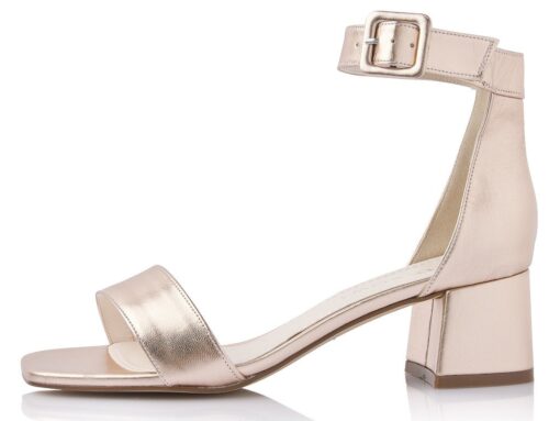 schoenen Donnah rose goud matt