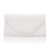 handtas Saskia off-white metallic