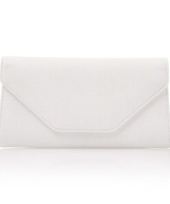 handtas Saskia off-white metallic