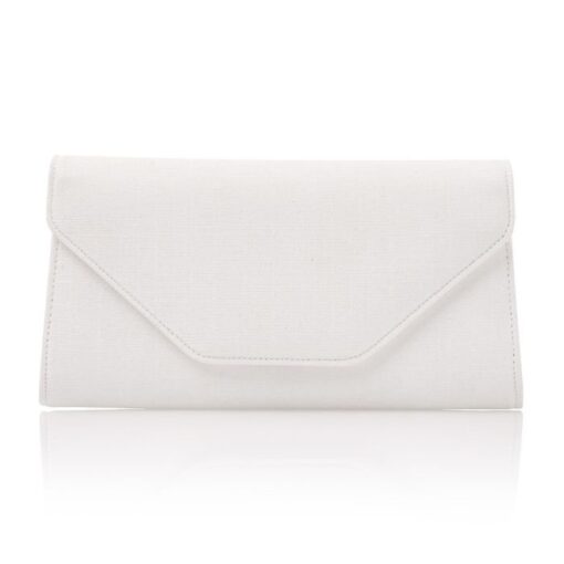 handtas Saskia off-white metallic