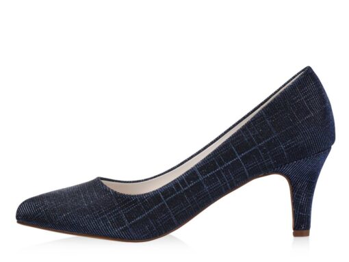 schoenen Brooke navy metallic