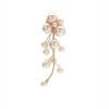oorbellen met rosekleurige parels