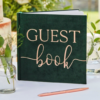 Ginger Ray gastenboek groen