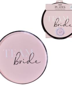 Ginger Ray wegwerp borden team bride