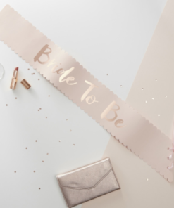 Ginger Ray sjerp bride to be rose goudkleurig