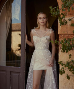 modeca couture trouwjurk mini