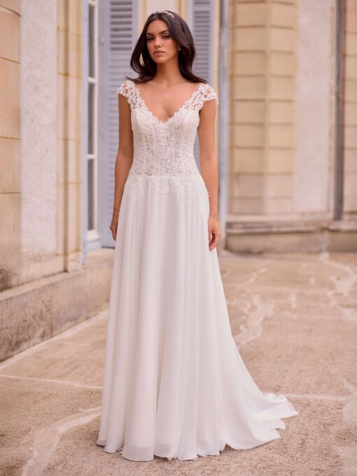 Bianco Evento bruidsjurk Giada