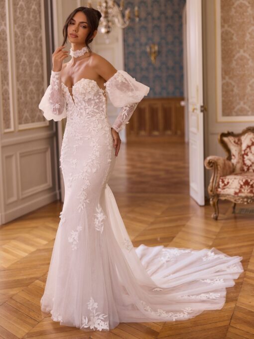 Bianco Evento bruidsjurk limited Allegra