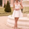Bianco Evento korte bruidsjurk limited Bellita