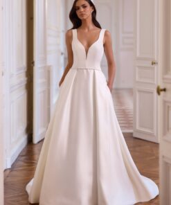 Bianco Evento bruidsjurk limited Domencia