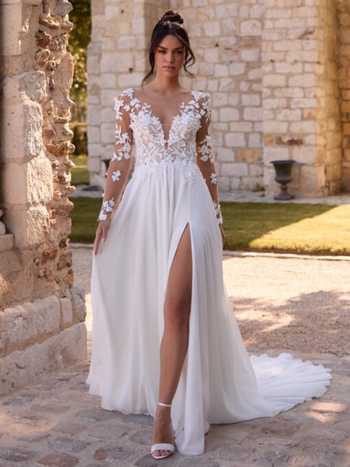 Bianco Evento bruidsjurk limited Minia