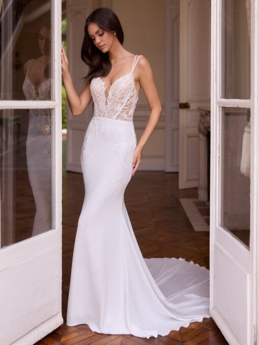 Bianco Evento bruidsjurk limited Paola