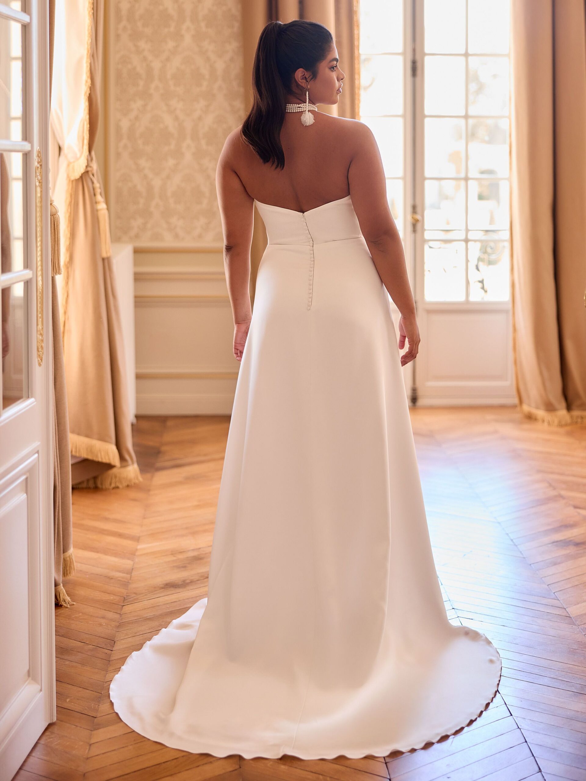 Bianco Evento bruidsjurk limited Alicia Princess - Afbeelding 6