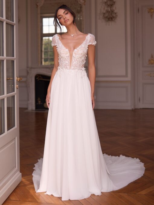 Bianco Evento bruidsjurk limited Terza
