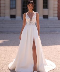 Bianco Evento bruidsjurk limited Vittoria