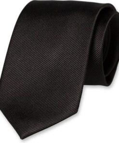 Alternative view of Stropdas zijde in alle kleuren zwart blauw rood rose geel groen bruin grijs oranje