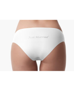 Poirier slip naadloos Just Married pure love