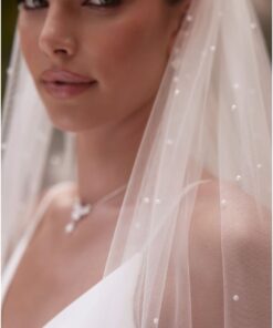 sluier met parels 525