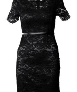 zwarte cocktailjurk moeder bruid