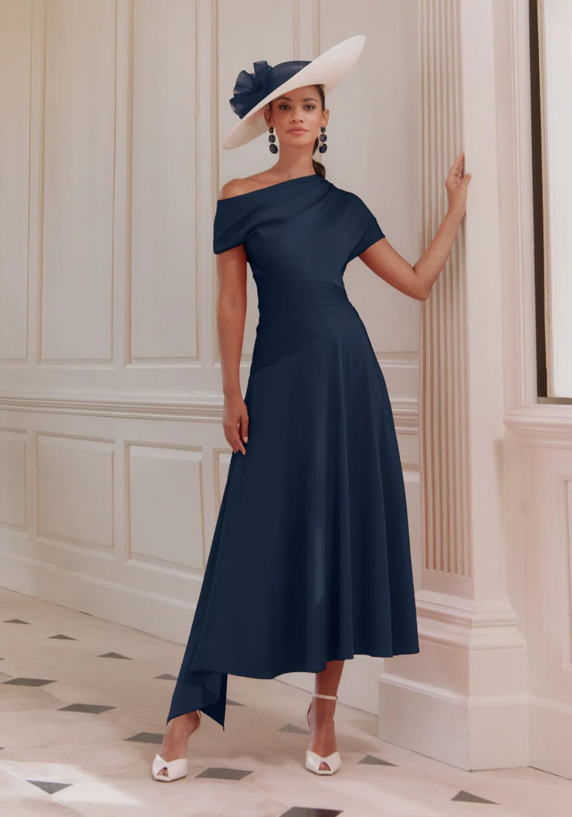 John Charles moeder van de bruid off shoulder 66769 in diverse kleuren - Afbeelding 2
