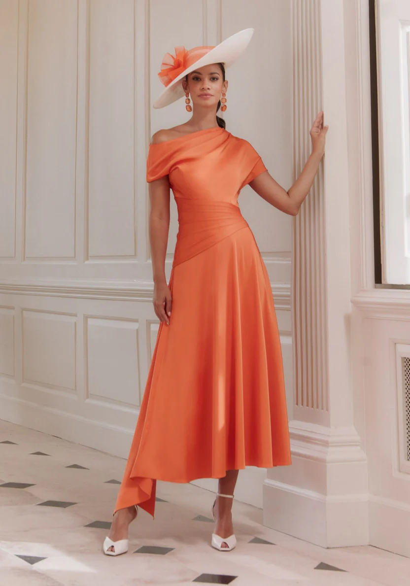 John Charles moeder van de bruid off shoulder 66769 in diverse kleuren - Afbeelding 3