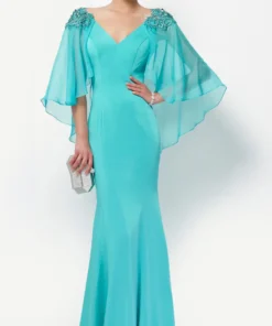 mint groene jurk
